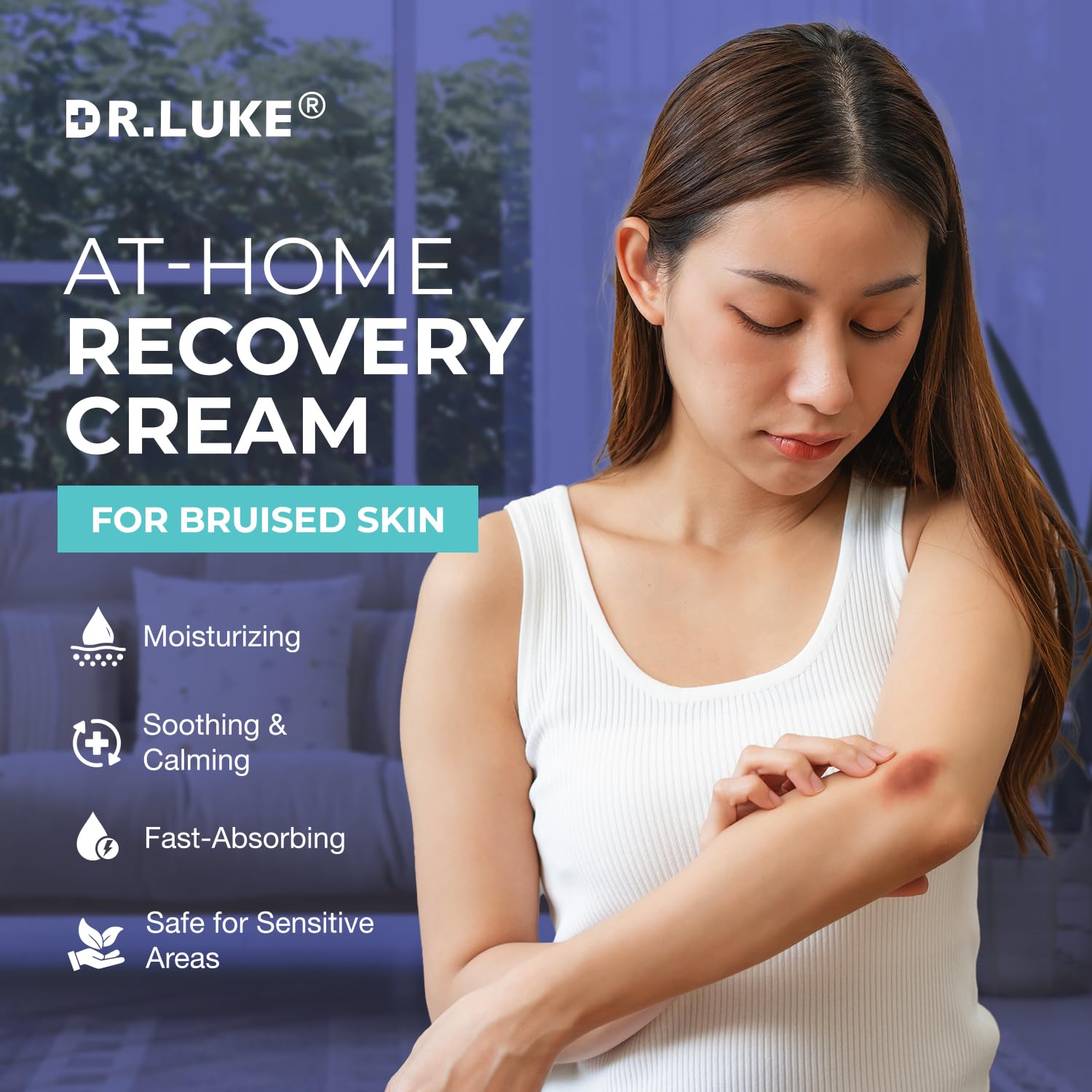 Ingrédients Arnica et vitamines – Dr. Luke Crème pour peau nourrie et hydratée