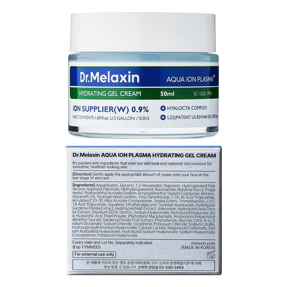 Dr.Melaxin Aqua Ion Plasma Application Quotidienne - usage quotidien pour peau sensible.