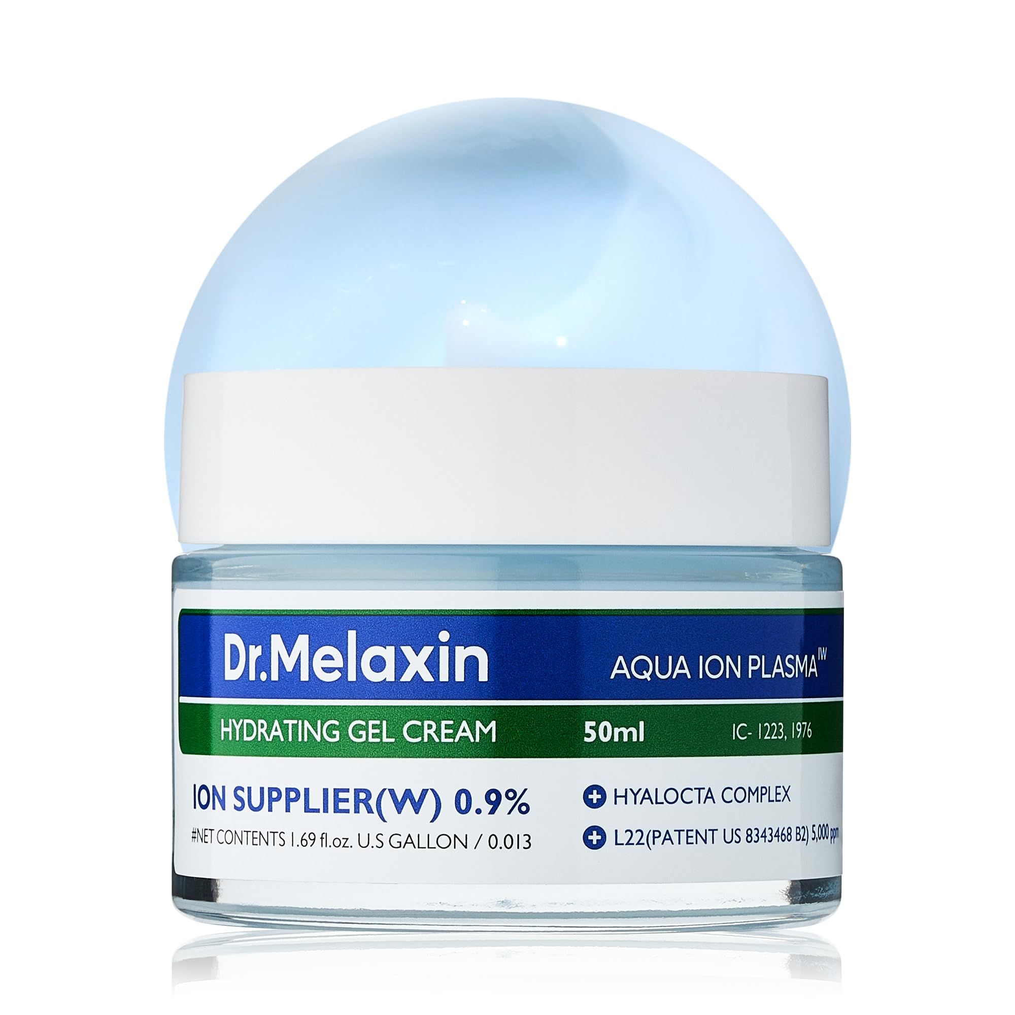 Dr.Melaxin Aqua Ion Plasma Hydratant - bouteille, hydratation durable pour peau sèche.