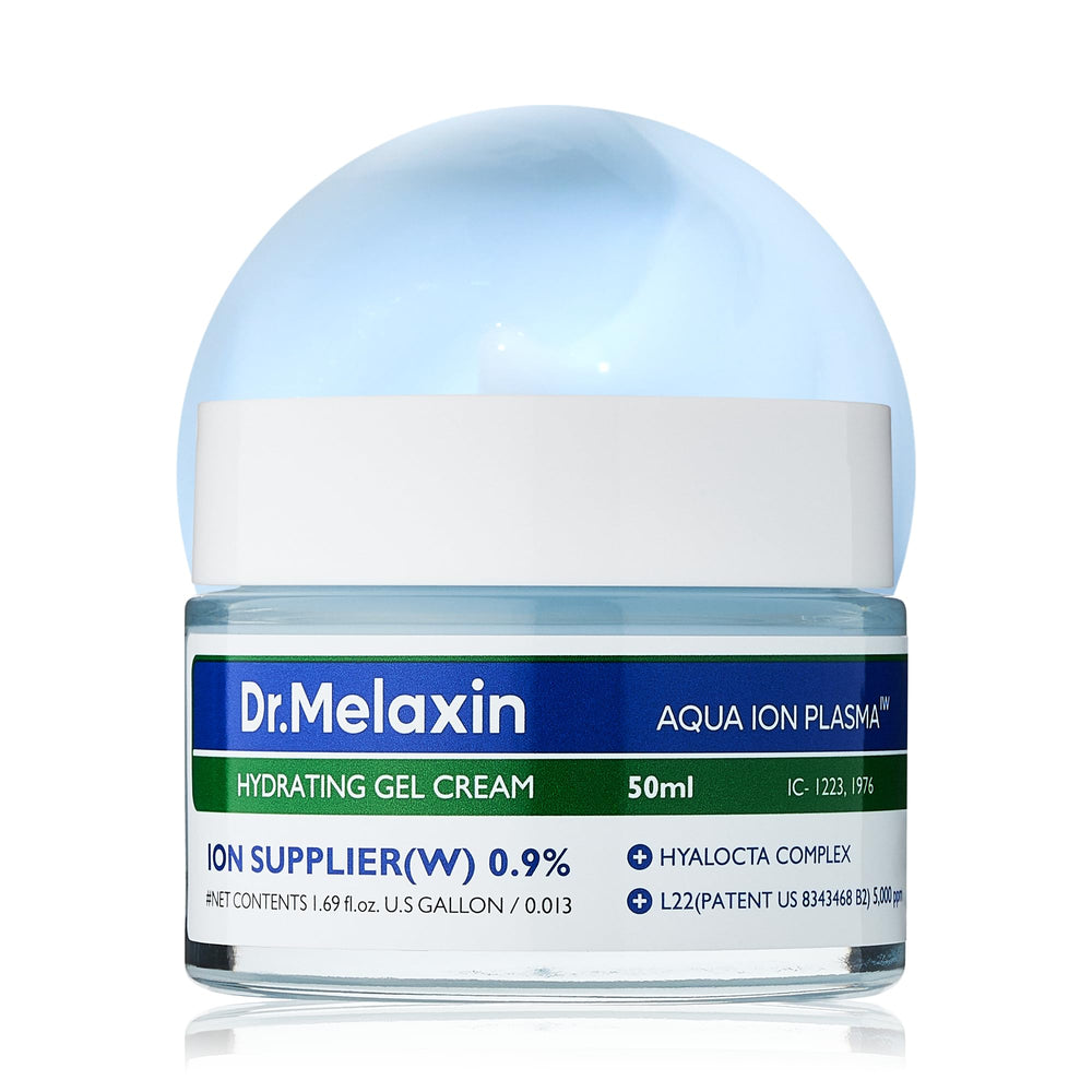 Dr.Melaxin Aqua Ion Plasma Hydratant - bouteille, hydratation durable pour peau sèche.