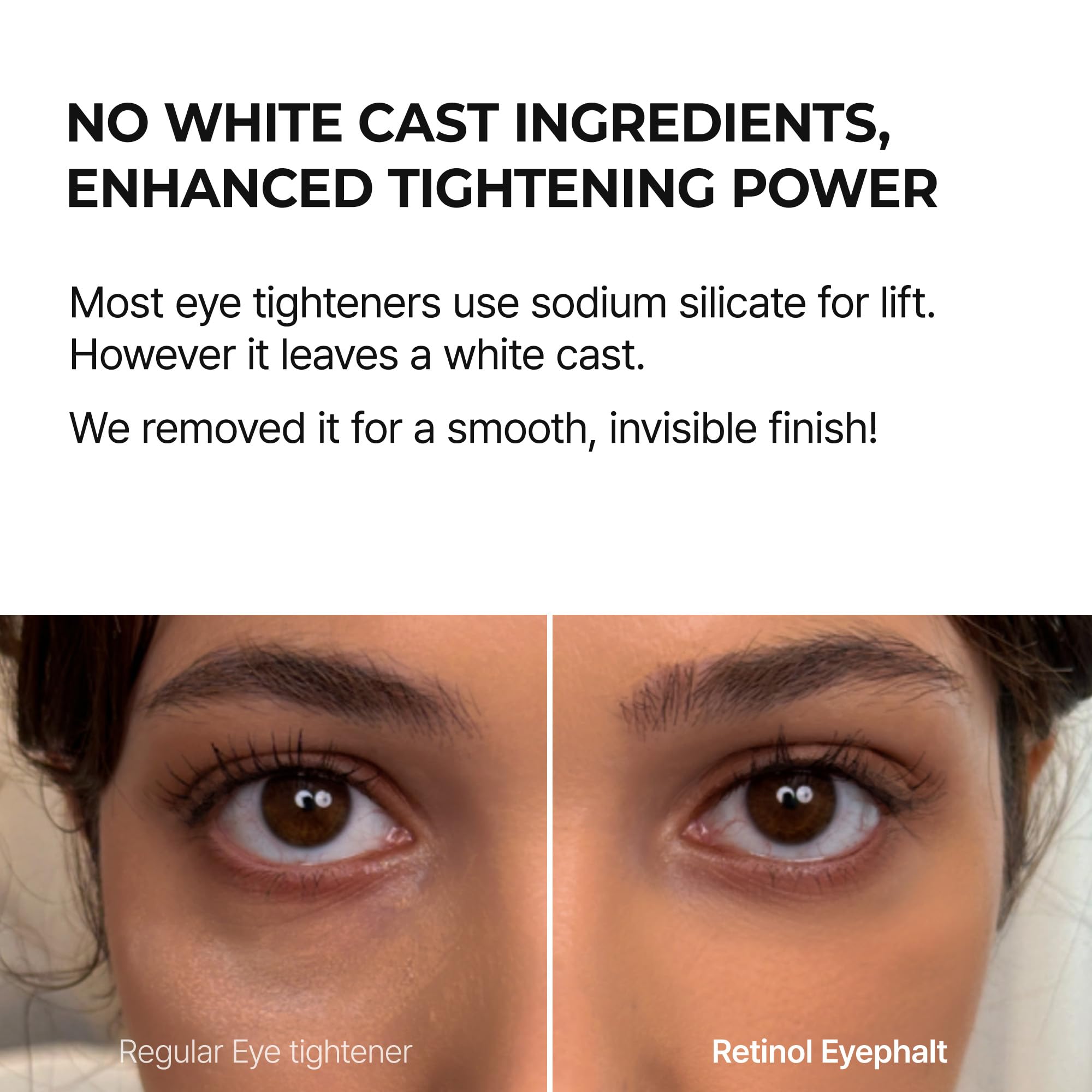 Dr.Melaxin Yeux – Application facile avant maquillage, fini naturel.