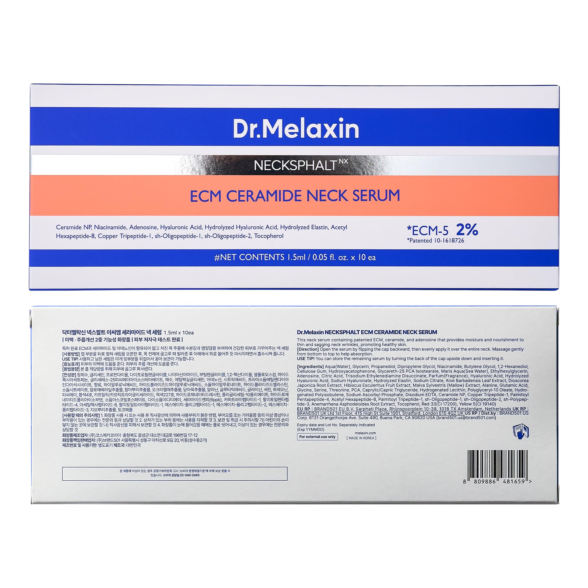 Dr.Melaxin Necksphalt rituel-coiffeuse : ambiance soin pratique sur la coiffeuse.