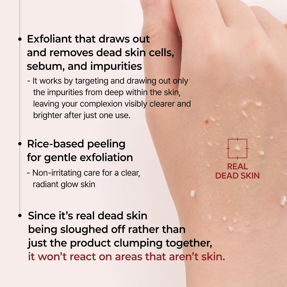 Eau de riz riche dans Dr.Melaxin Peel Shot Glow assure hydratation durable.