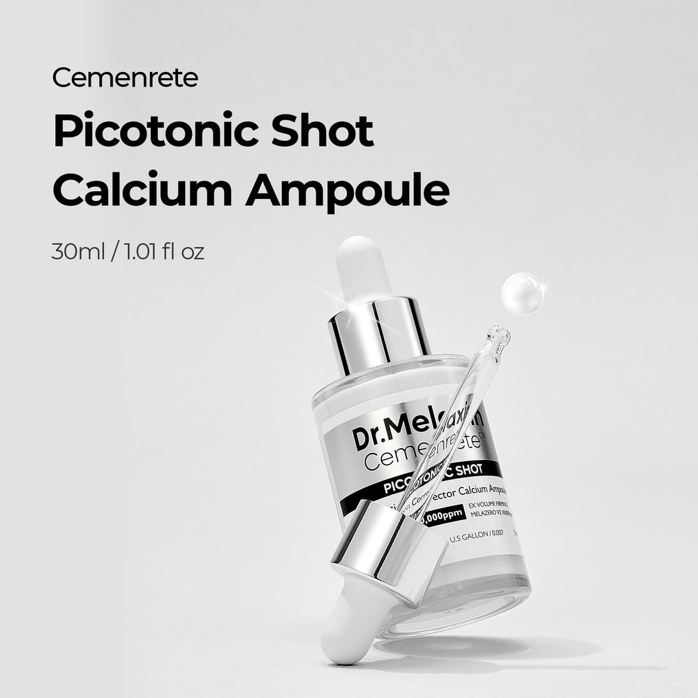 Dr.Melaxin Sérum Calcium Shot : texture légère pour une peau lisse et éclatante.