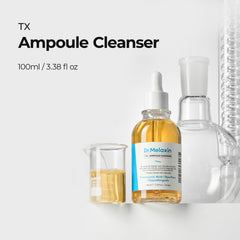 Dr.Melaxin TX Ampoule Cleanser – texture huile à mousse pour douceur et efficacité