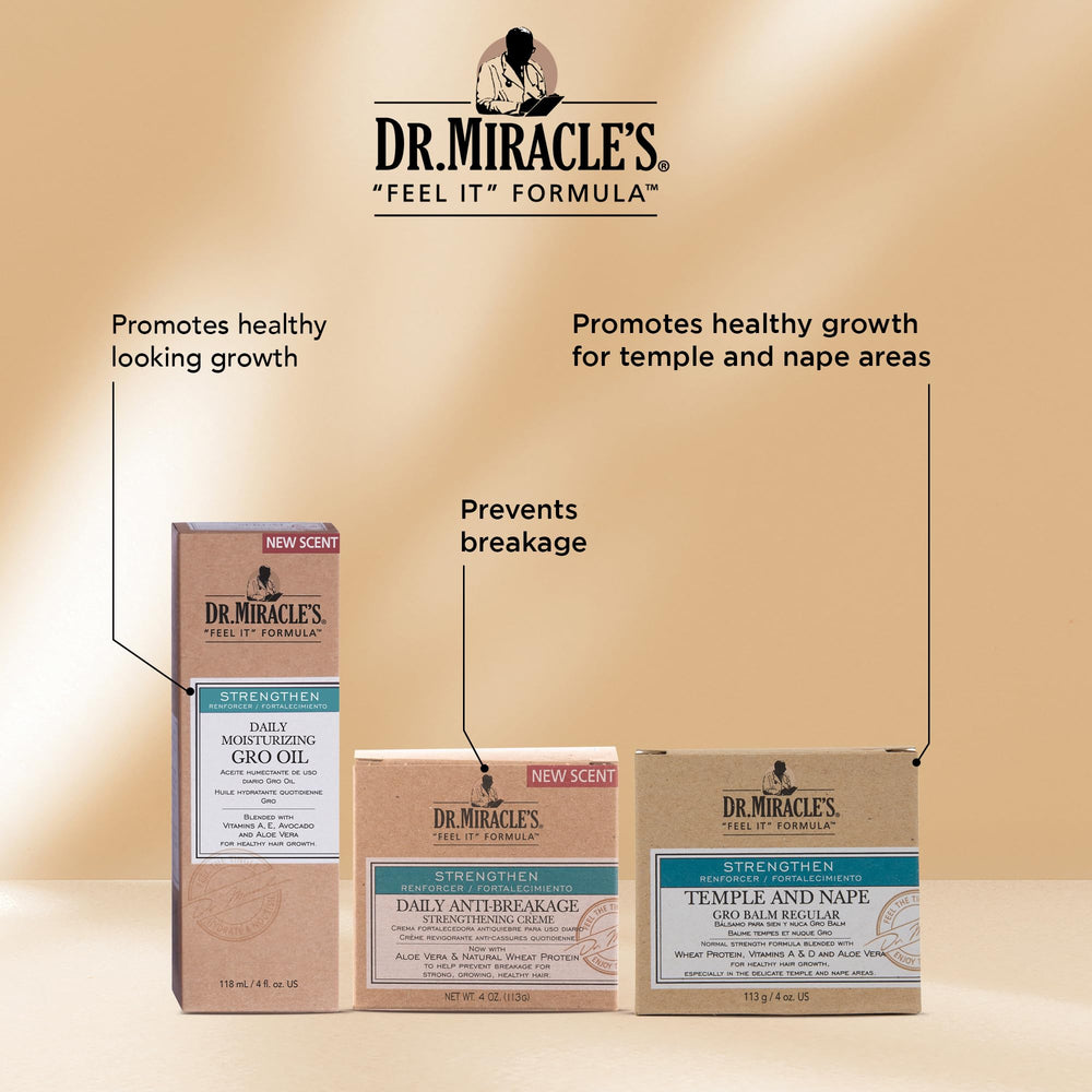 Formule Thermalceutical adaptée aux cheveux détendus, naturels, braids ou tissés.