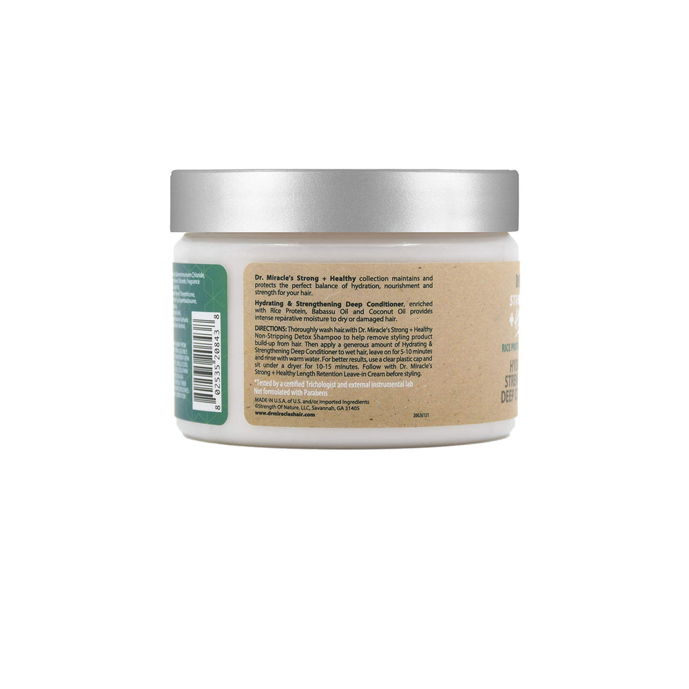Dr. Miracle's huile babassu nourrit en profondeur les longueurs.