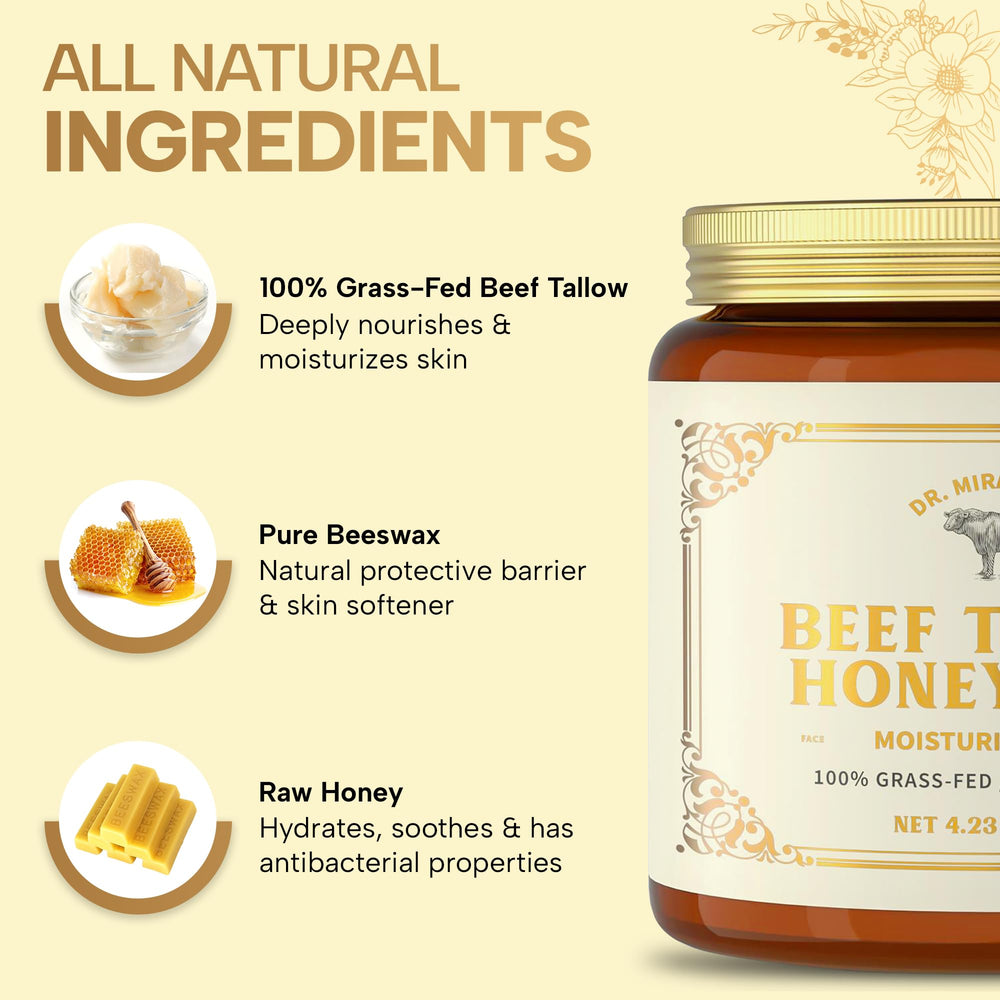 Ingrédients naturels bio Dr. Miraculous pour peau apaisée et nourrie.