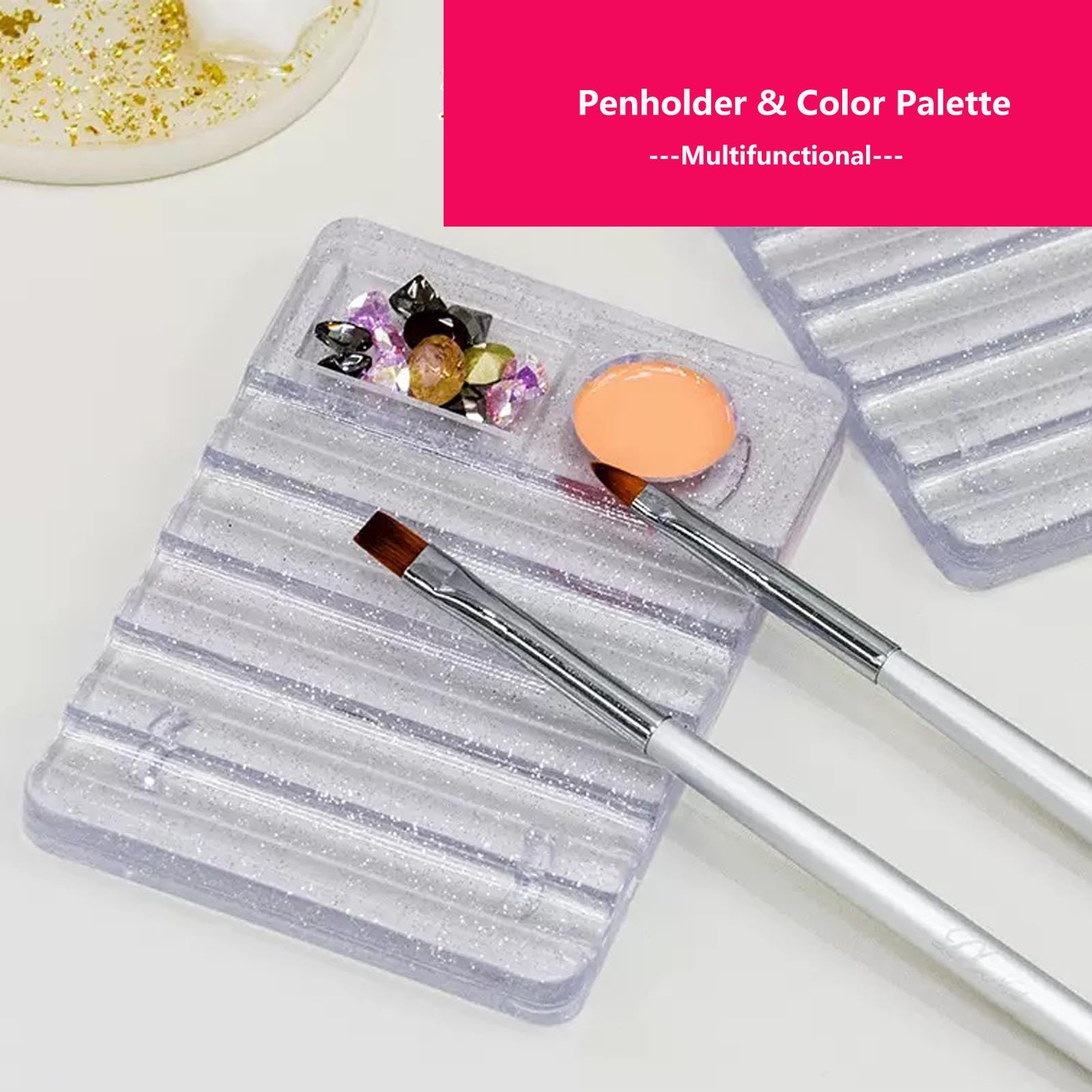 Dr.nail porte-palettes, rangement pratique pour outils et couleurs.