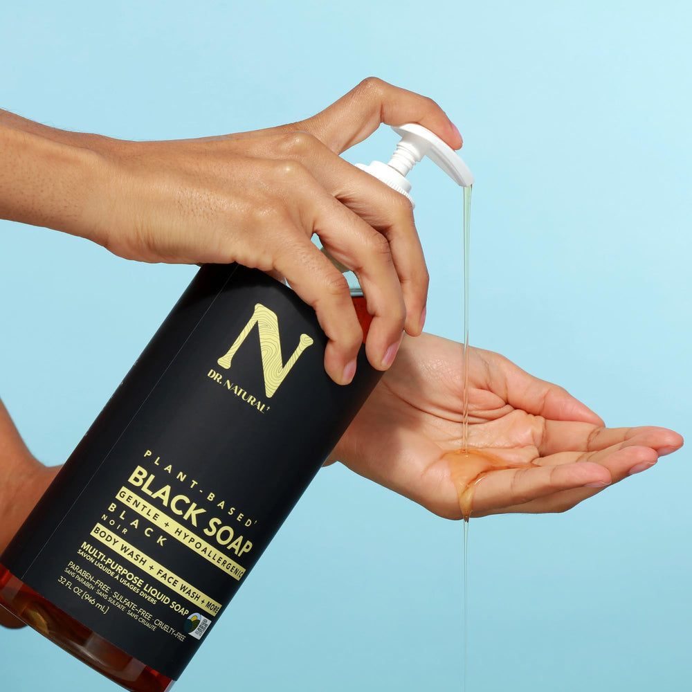 Dr. Natural emballage-étiquette reflète des origines africaines et pureté