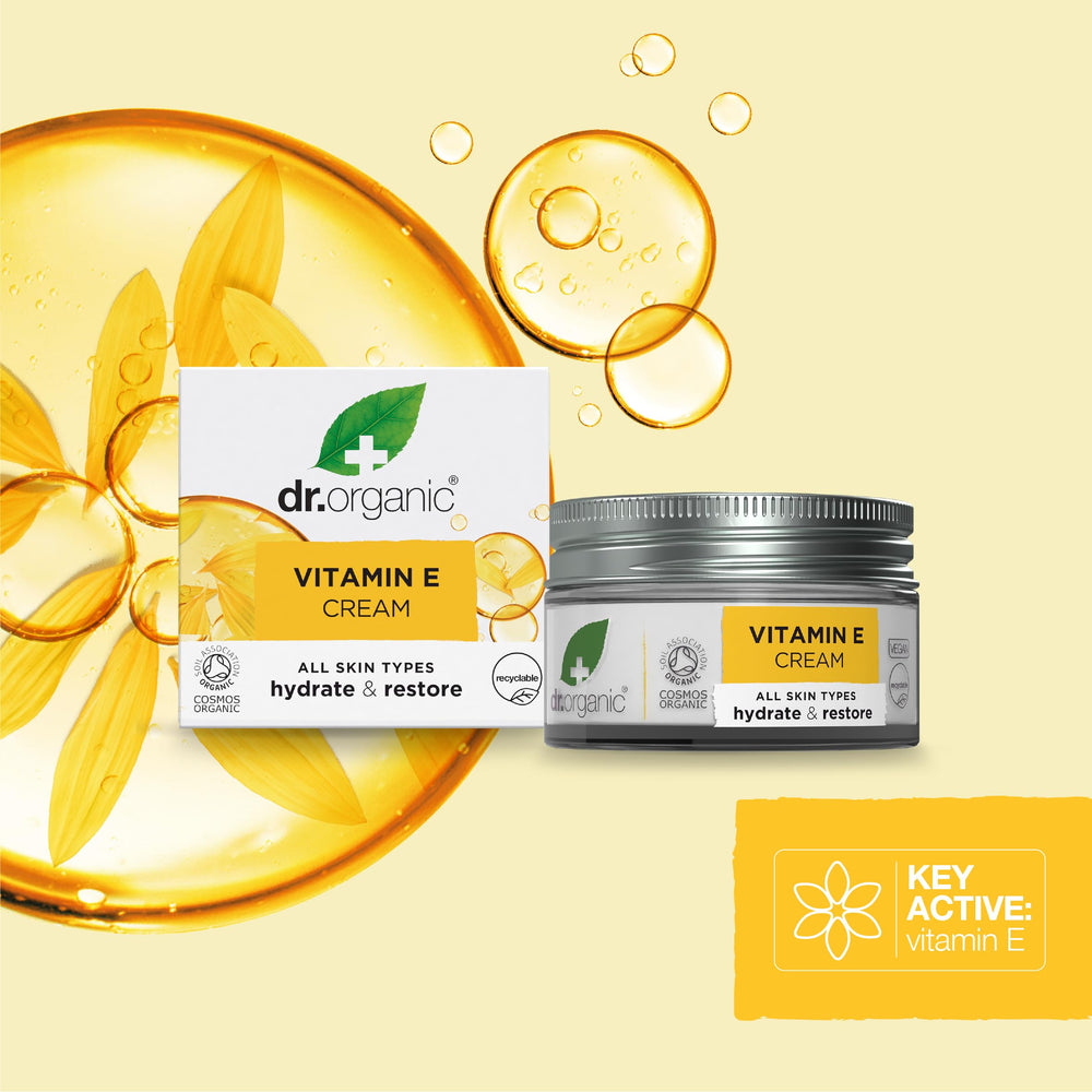Produit certifié biologique, vegan et sans cruauté par Dr. Organic.