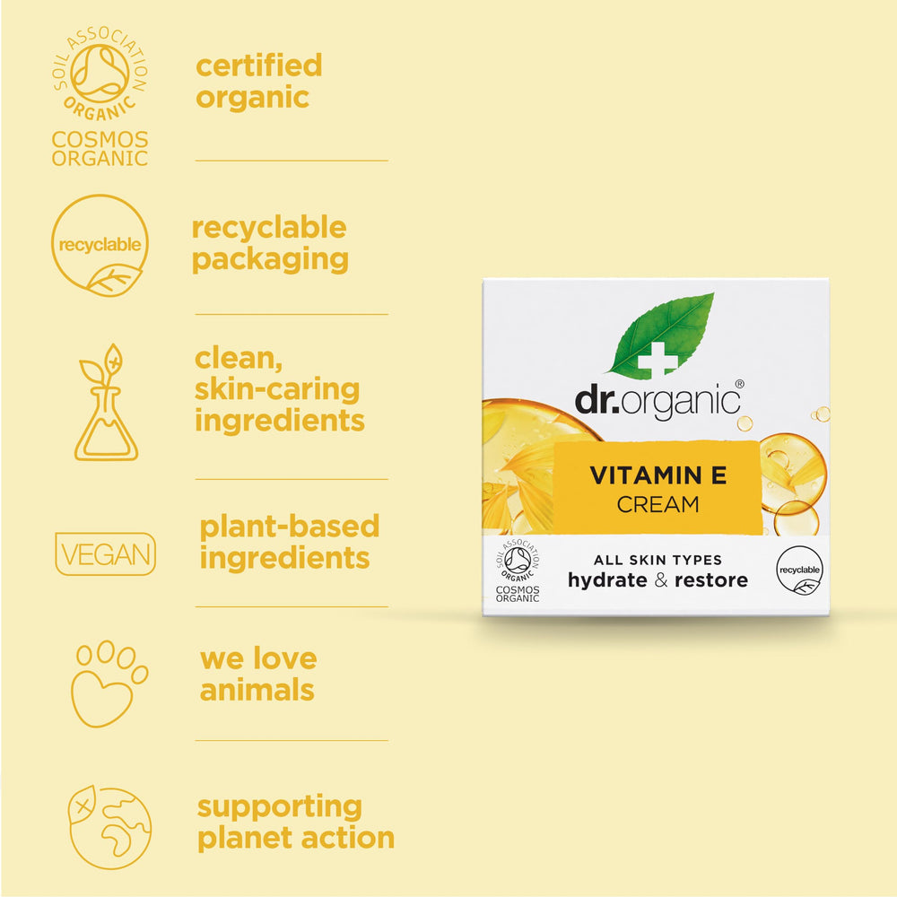 Huile de germe de riz nourrissante dans la crème Dr. Organic.