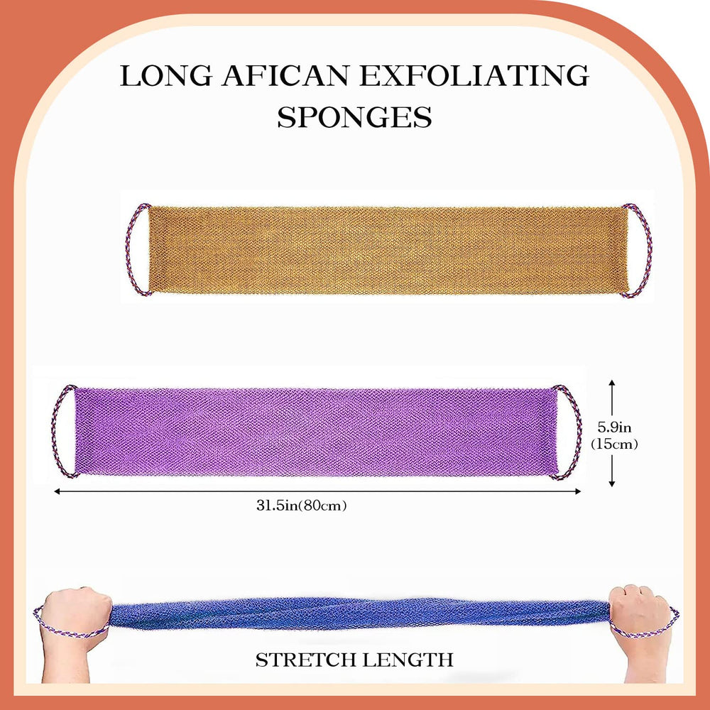 Dr.Pedi éponge réseau africaine pour dos, douceur et efficacité.