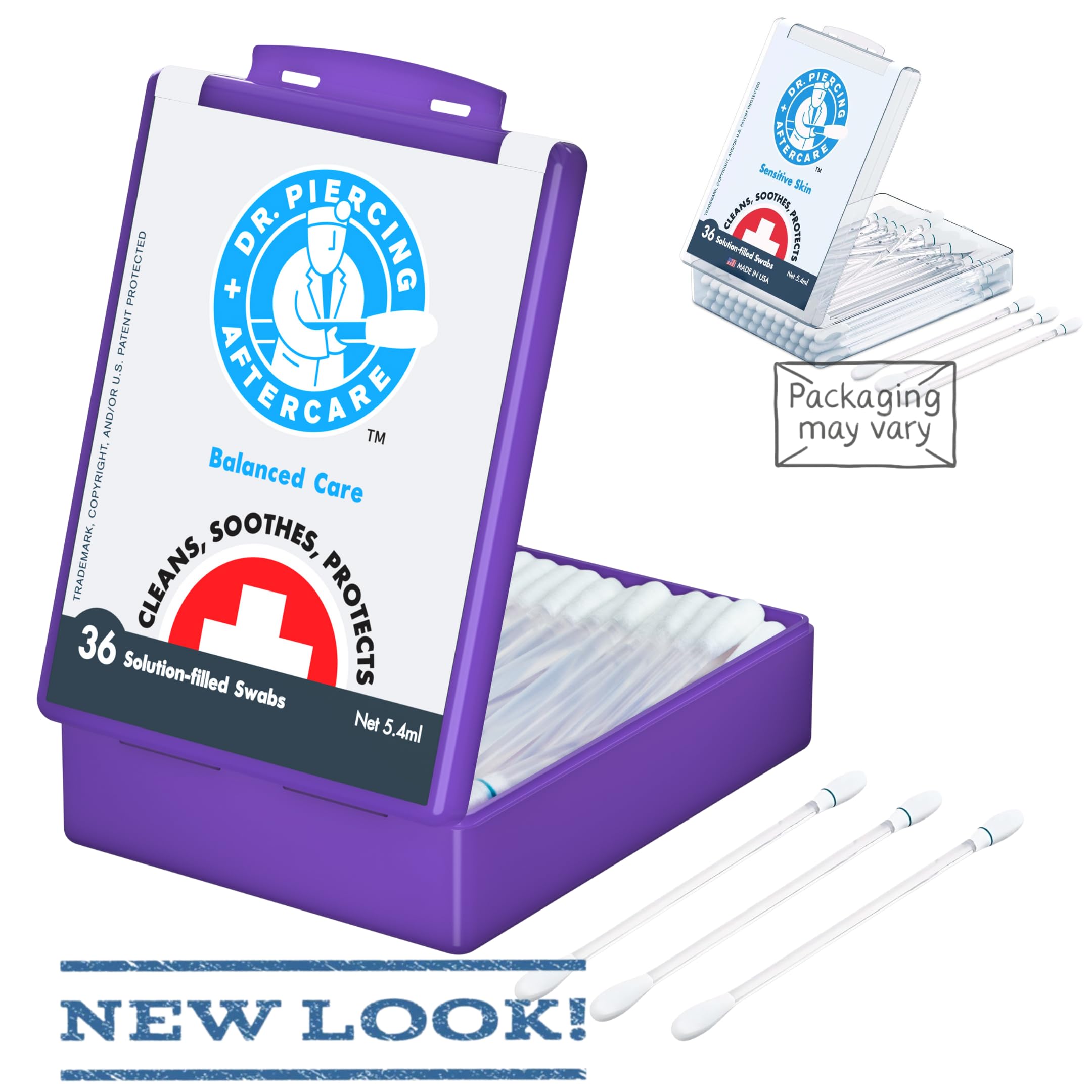 DR. PIERCING AFTERCARE ligne bleue guide l’activation du produit