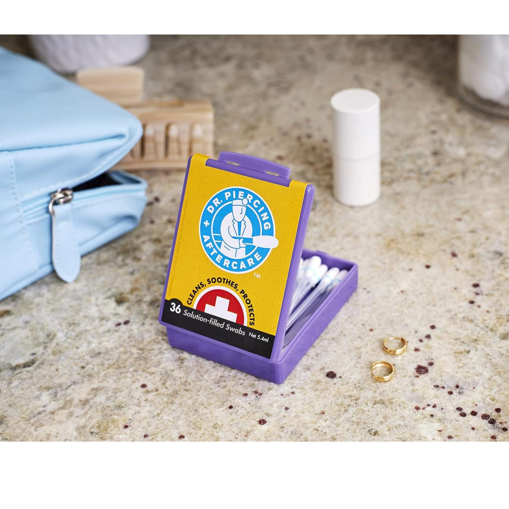 DR. PIERCING AFTERCARE solution saline prête à l'emploi sans rinçage