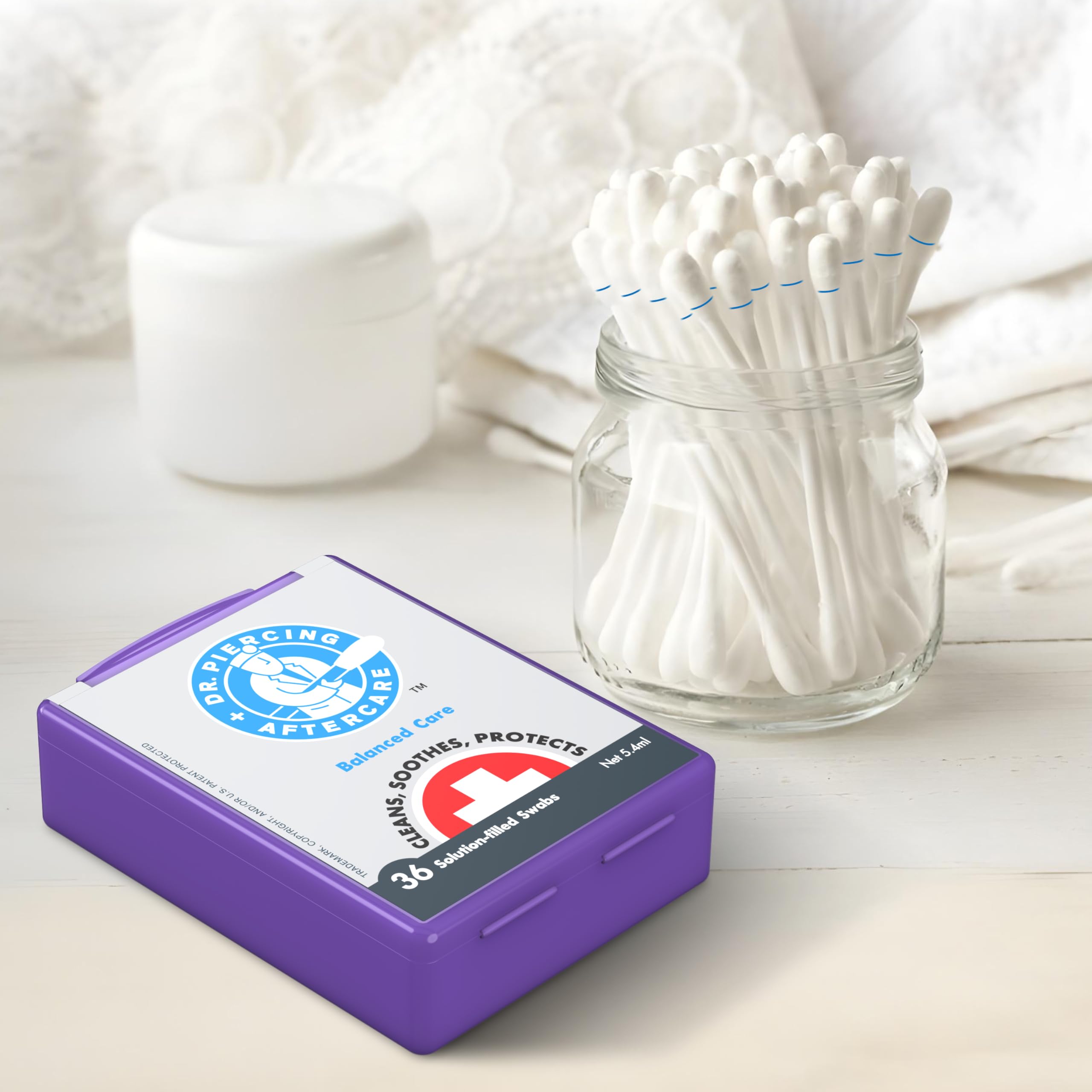 DR. PIERCING AFTERCARE utilisation-rapide en déplacement