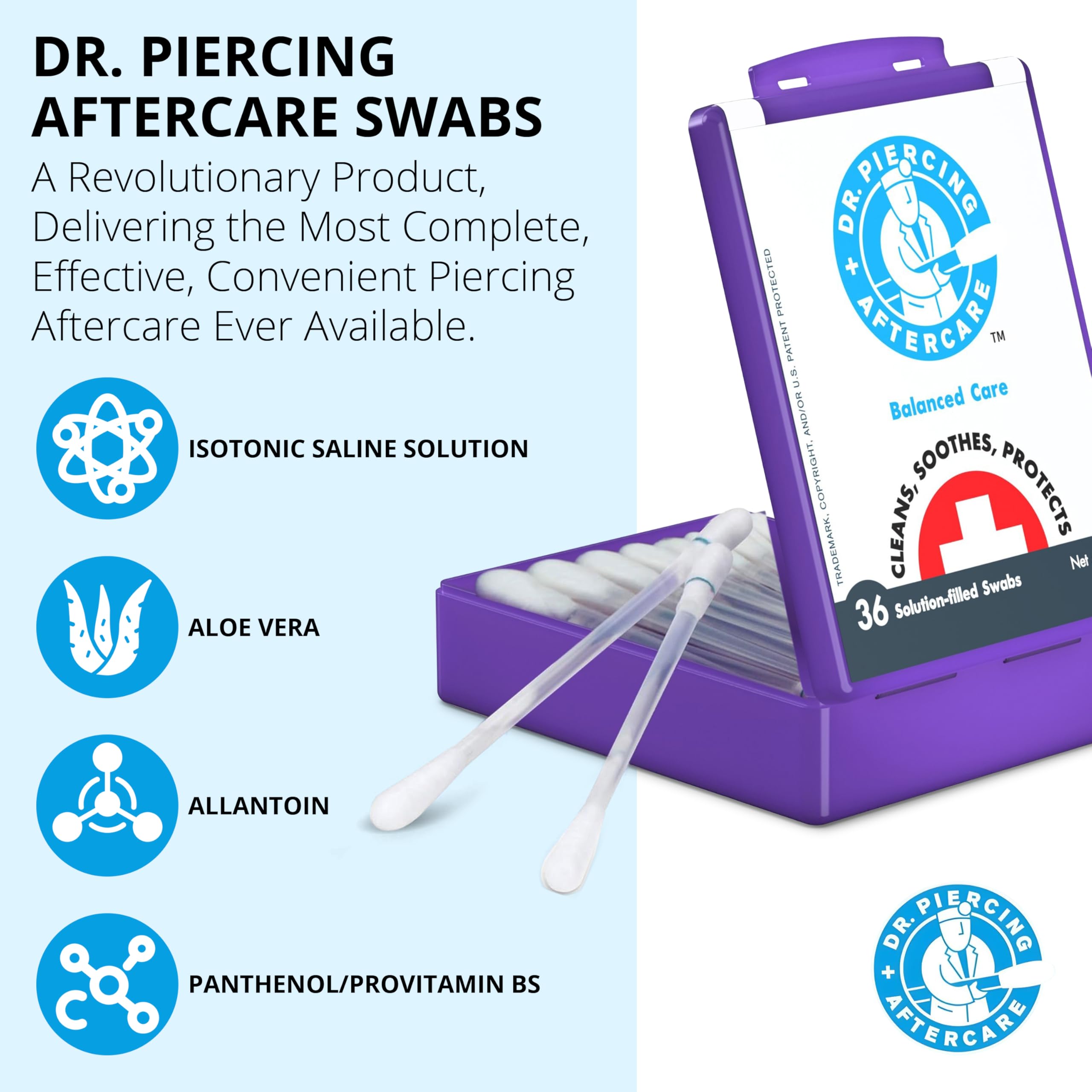 DR. PIERCING AFTERCARE zones-sensibles traitées avec douceur