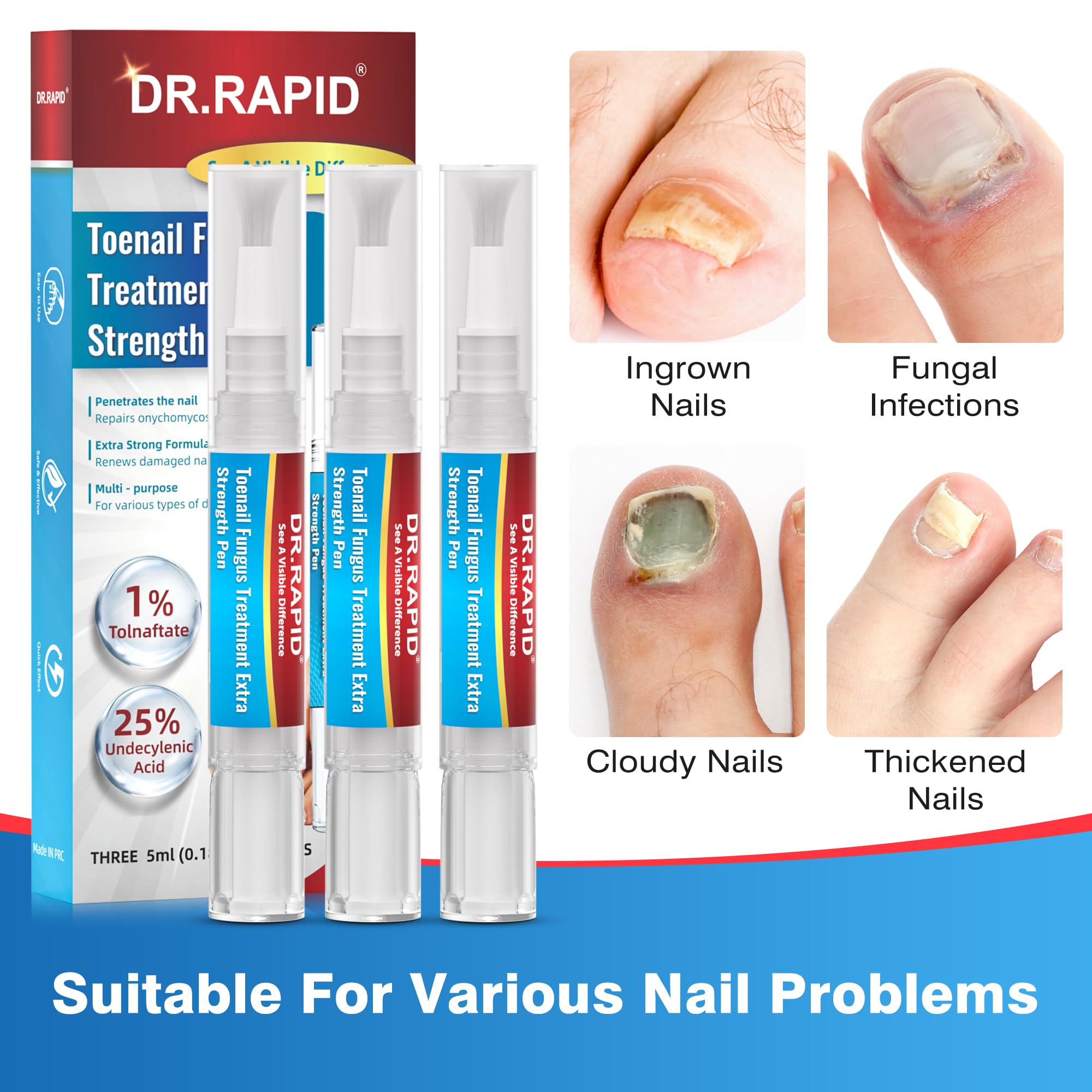 DR.RAPID Application rapide sans pansement – sèche discrètement