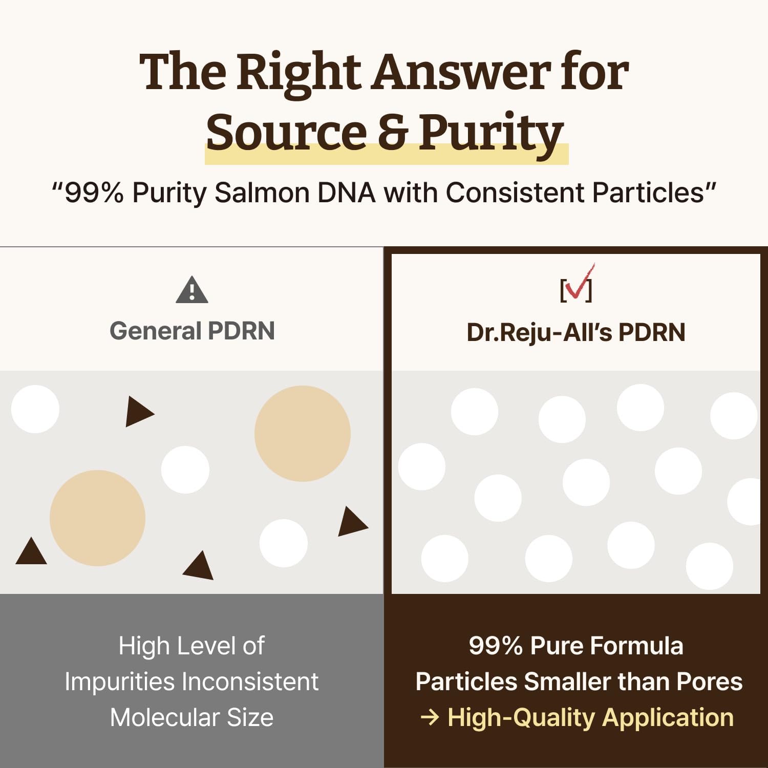 Ingrédients Niacinamide et Panthenol dans Dr. Reju-All PDRN pour la barrière.