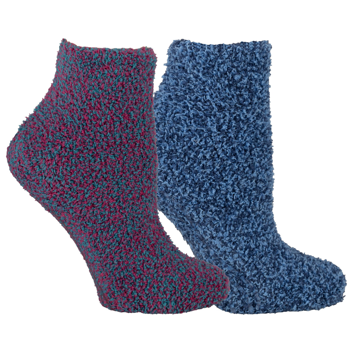 Dr. Scholl's lot de 2 chaussettes spa lavande bleu, confort quotidien