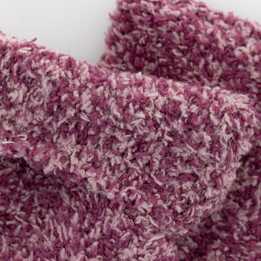 Dr. Scholl's chaussettes femme bas court lavande sur pied.