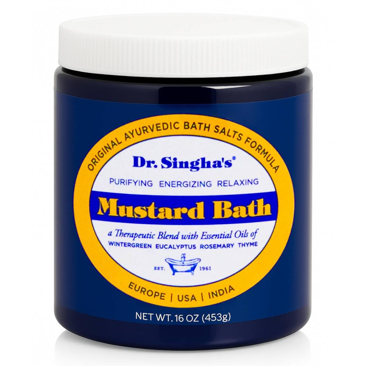 Dr. Singha's – bain moutarde, relaxation complète pour corps et esprit.