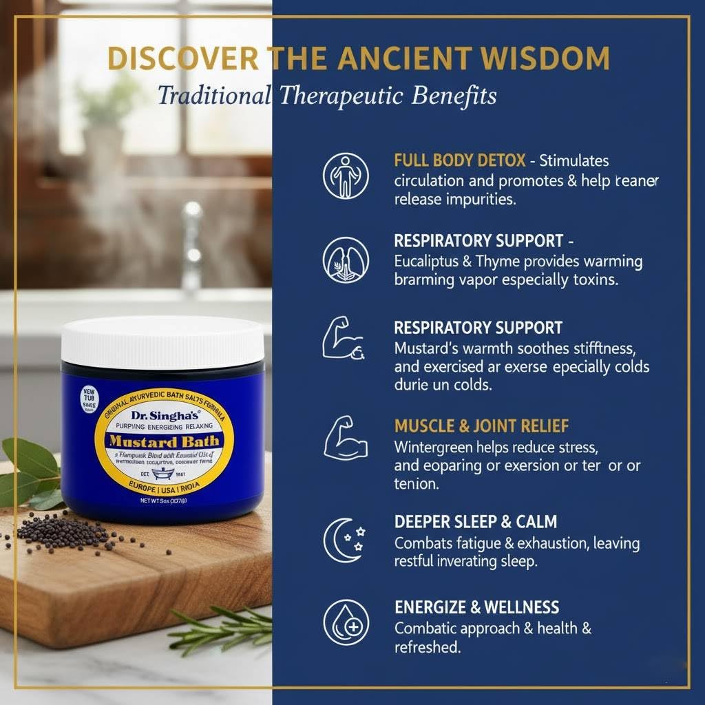 Dr. Singha's composition naturelle: récupération et confort