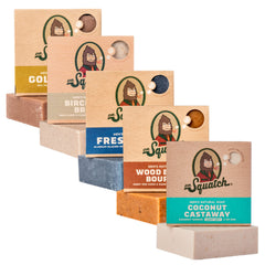 Dr. Squatch Coconut Castaway savon: fragrance tropicale et peau fraîche après la douche