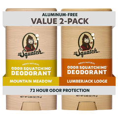 Dr. Squatch Déodorant Homme Fresh Falls, bâton, fraîcheur longue durée sans aluminium.