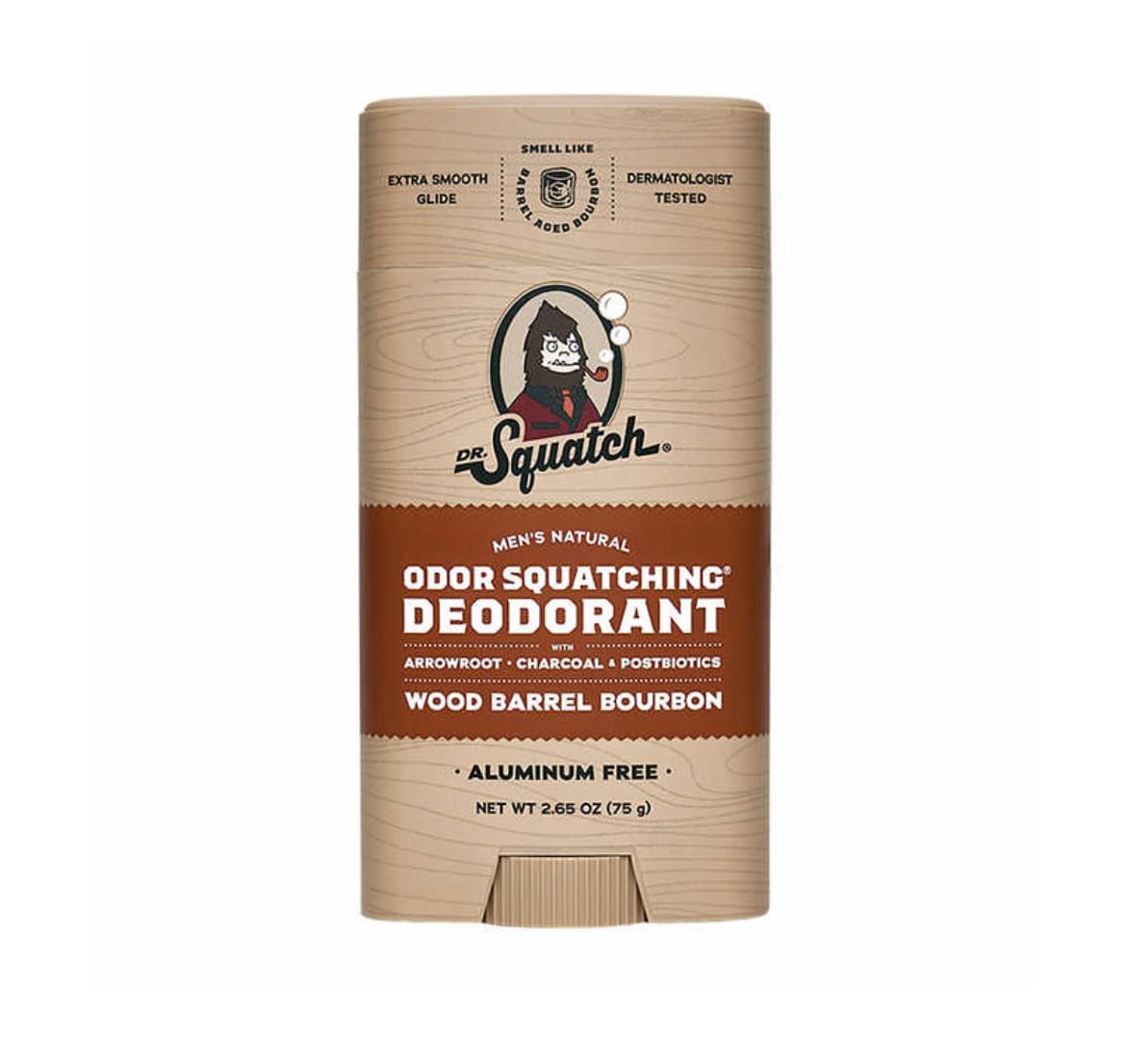 Dr. Squatch déodorant pour hommes, glisse douce au quotidien.