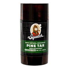 Dr. Squatch Pine Tar deodorant 2.65 oz in natural aluminum-free formula.