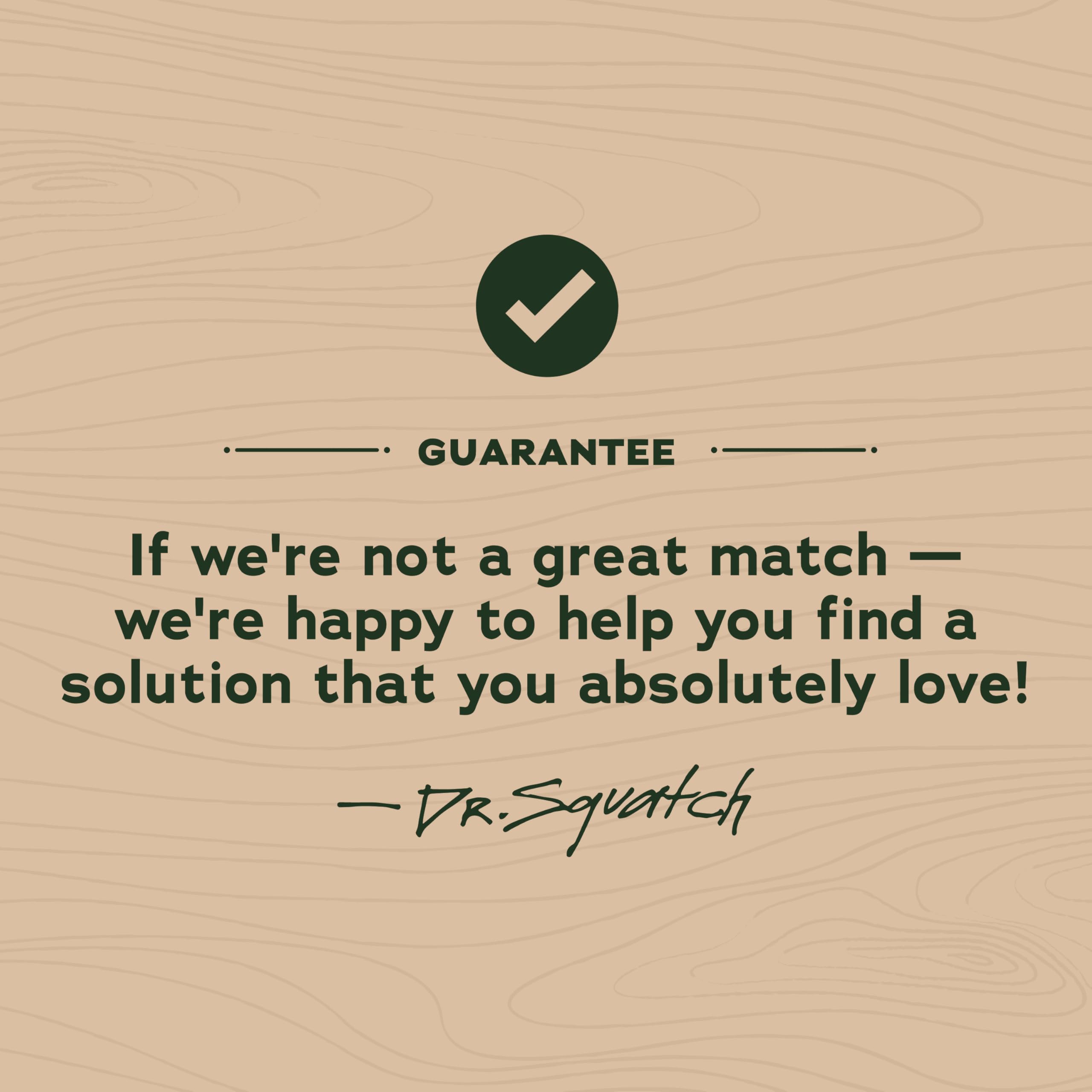 Dr. Squatch baton apres-douche, application facile et fraîcheur durable.