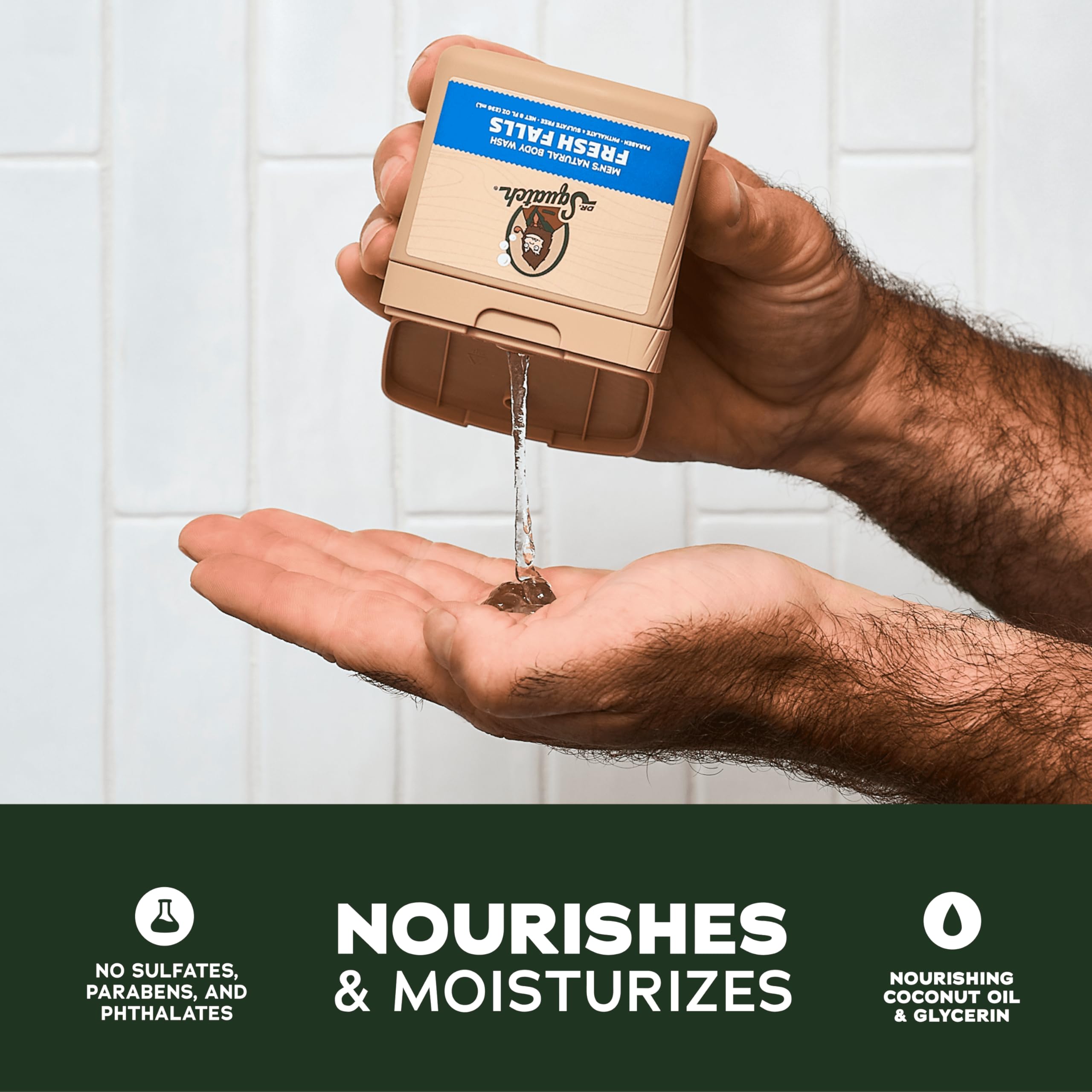 Dr. Squatch cascades fraîches – senteur fraîche pour démarrer la journée