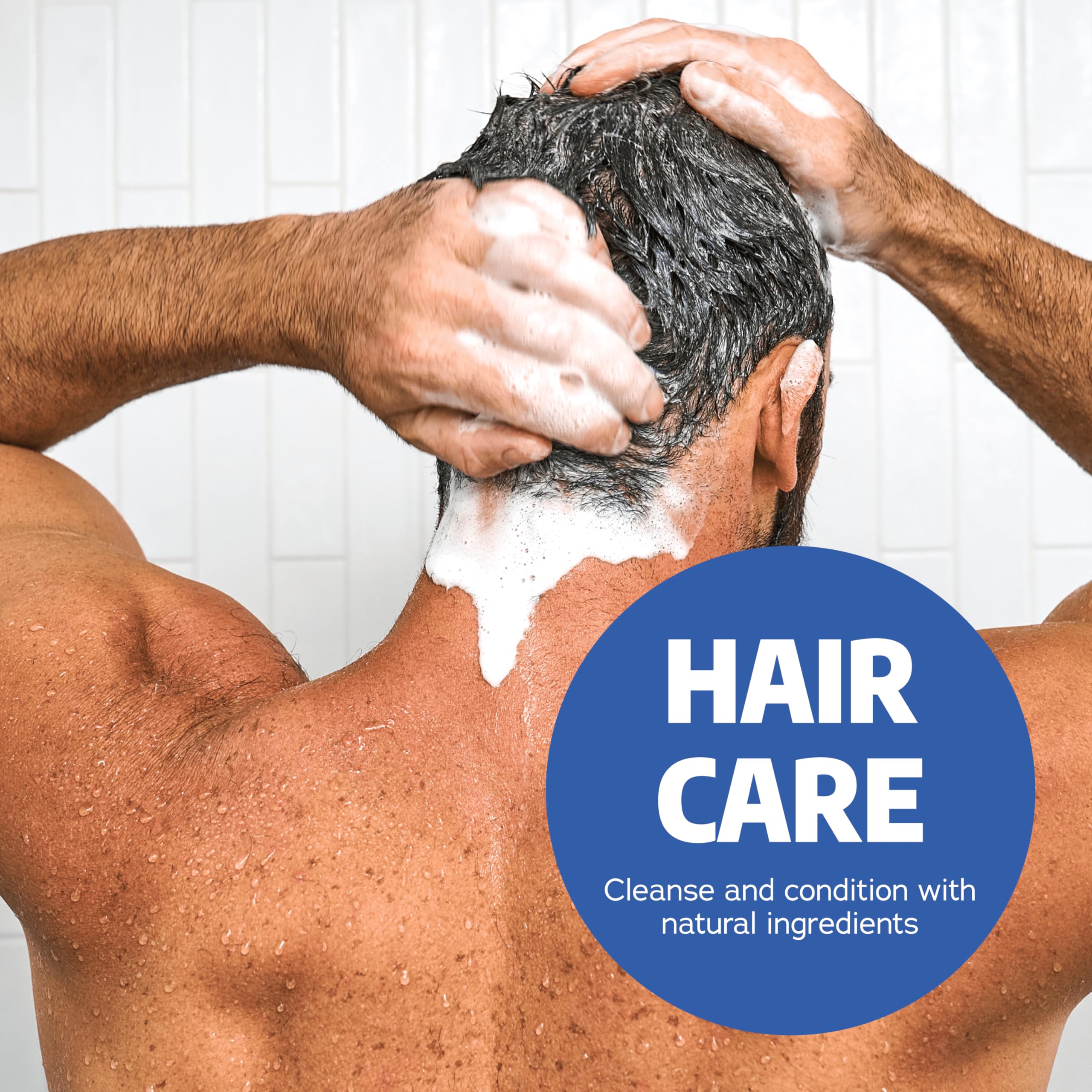 Cheveux plus doux après chaque lavage grâce à Dr. Squatch Fresh Falls.
