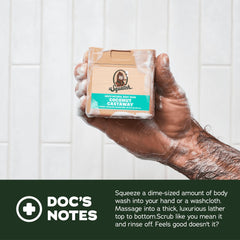 Dr. Squatch savon-reel — base naturelle sans sulfates et parabènes.