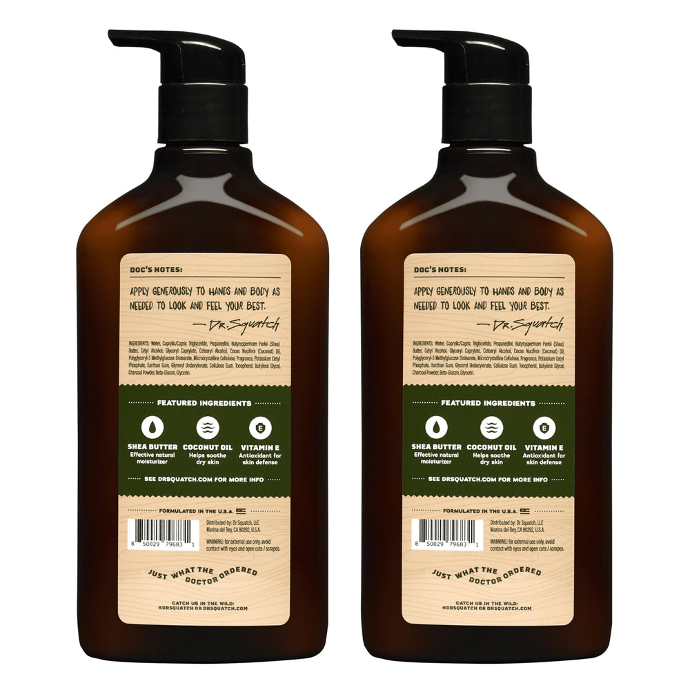 Pack double Dr. Squatch, prêt pour votre routine masculine.