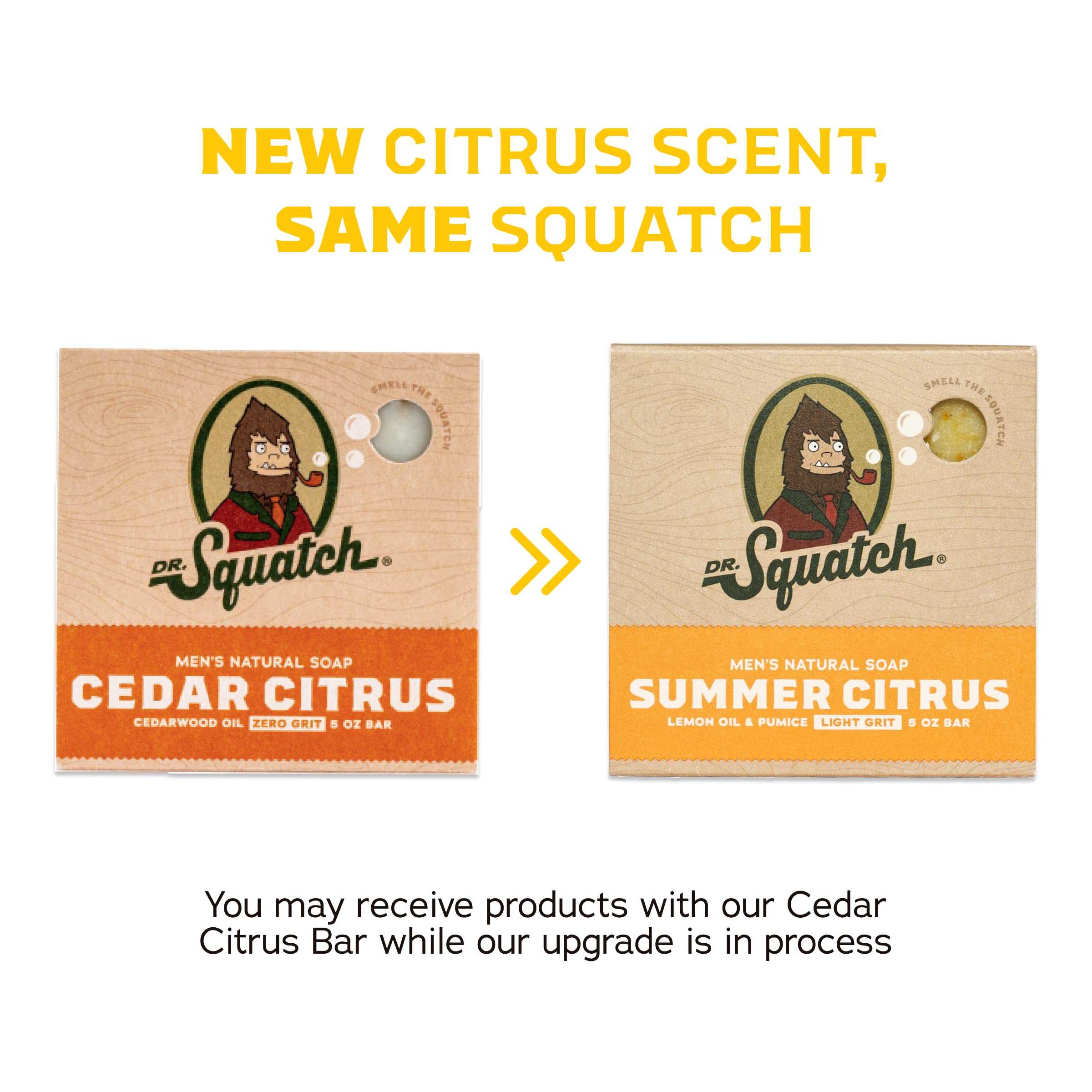 Pack Dr. Squatch savons pour homme, lot de 10 barres, cadeau pratique.