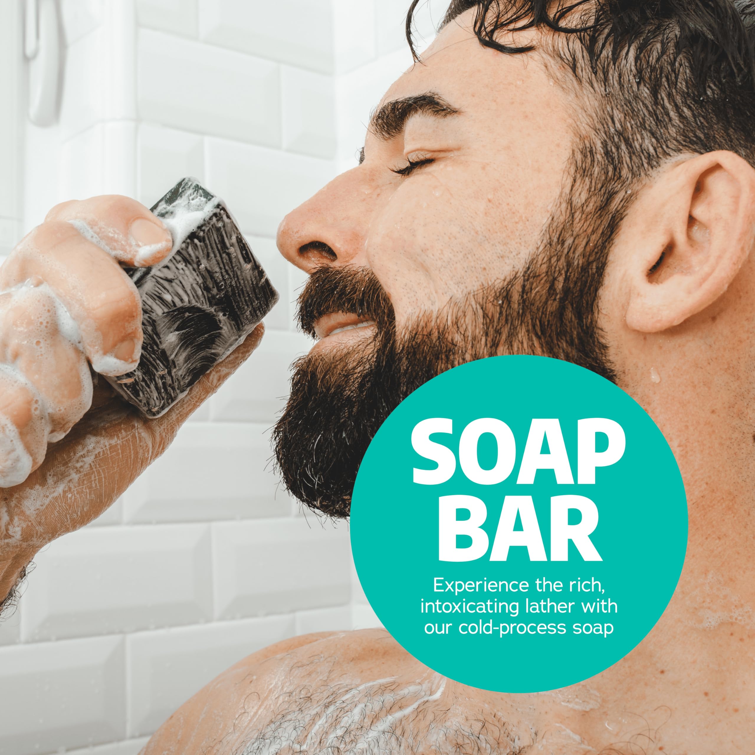 Dr. Squatch Parfum Coco Castaway: parfum frais pour une douche revitalisante.