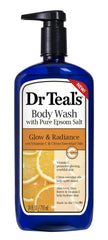 Dr Teal's Gel douche epsom pur éclat et hydratation pour la peau