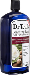 Dr Teal's bain-moussant vitamine C et agrumes offre éclat et fraîcheur à la peau.