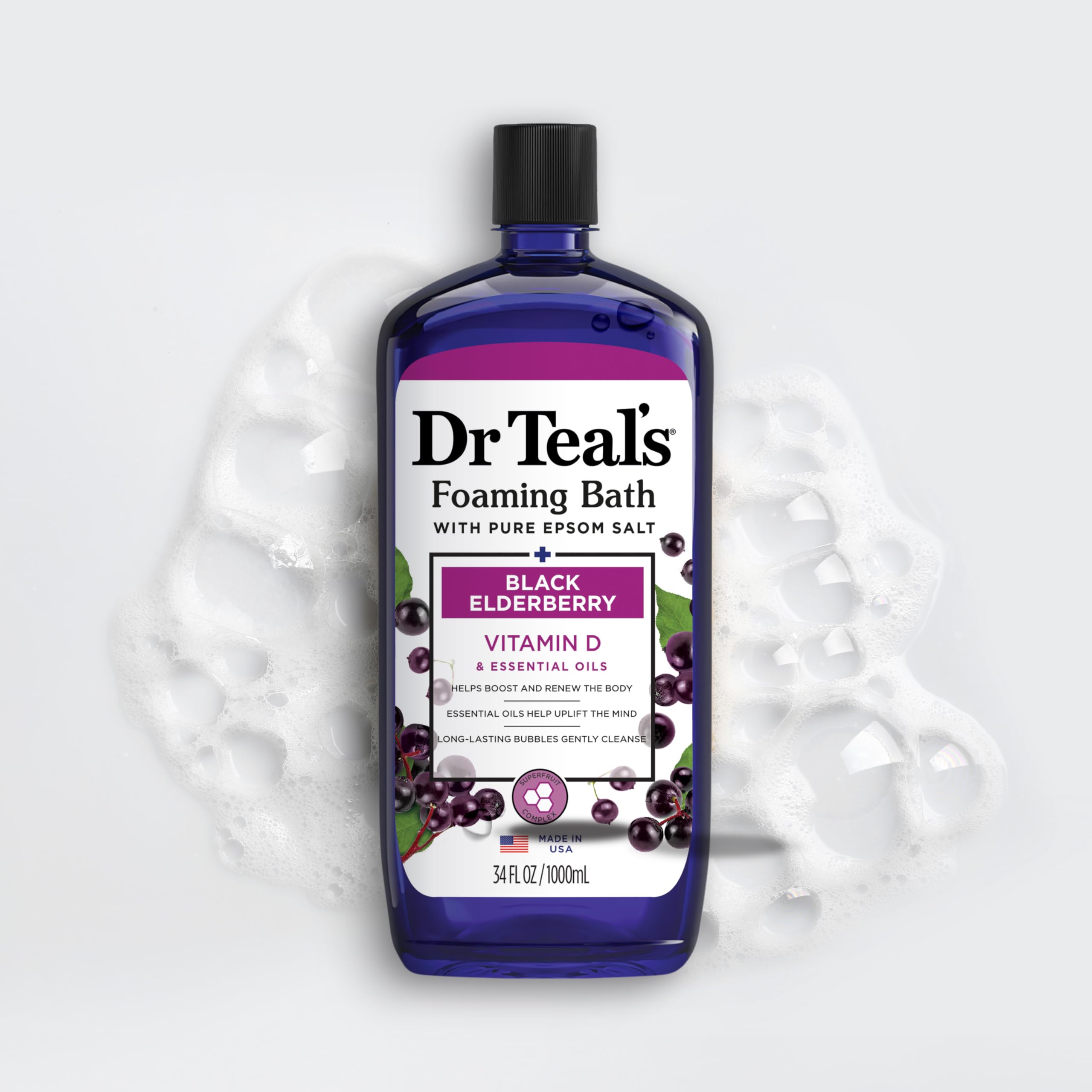 Dr Teal's: sans cruauté, produit végan et éthique.