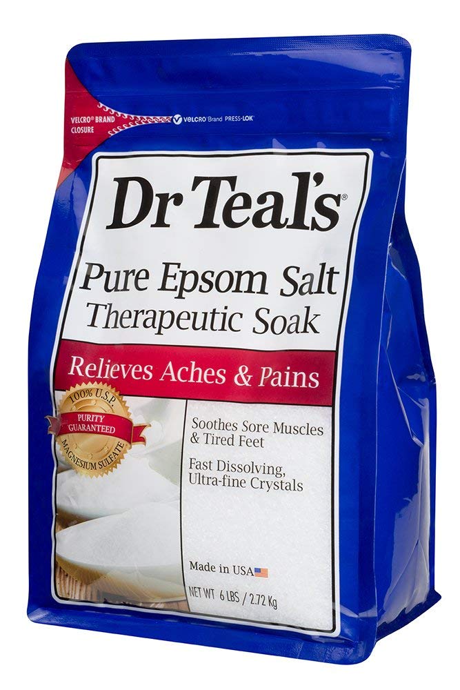 Dr Teal's bain-relaxant-pour-muscles apaise les tensions et améliore le confort après l'effort.