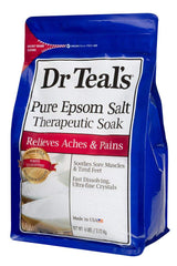 Dr Teal's bain-relaxant-pour-muscles apaise les tensions et améliore le confort après l'effort.