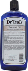 Dr Teal's coffret bain coco, trio de bouteilles pour un rituel de bien-être.