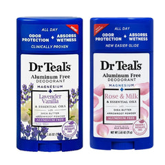 Dr Teals Déodorant Vanille Lavande : parfum durable et fraîcheur tout au long de la journée.