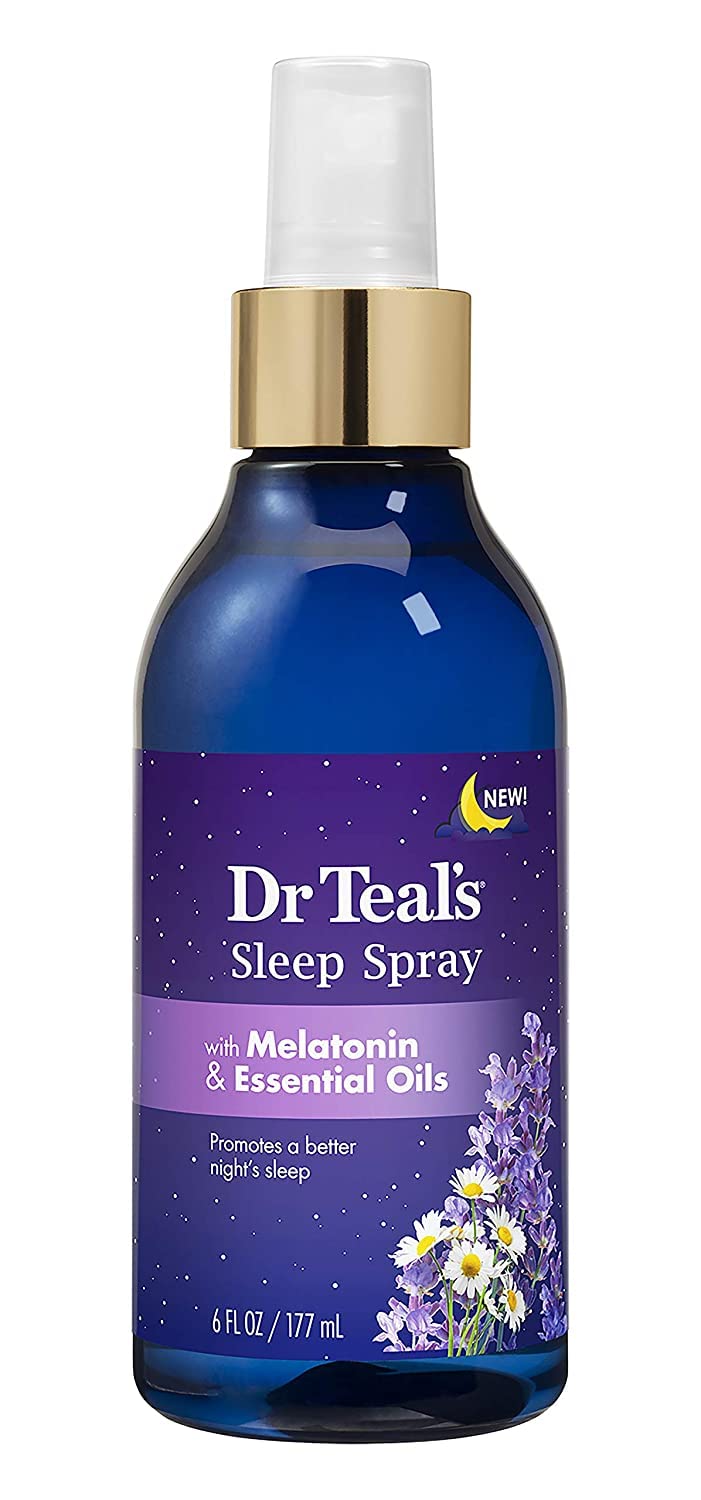 Ensemble spa maison Dr Teal's pour une routine nocturne complète.