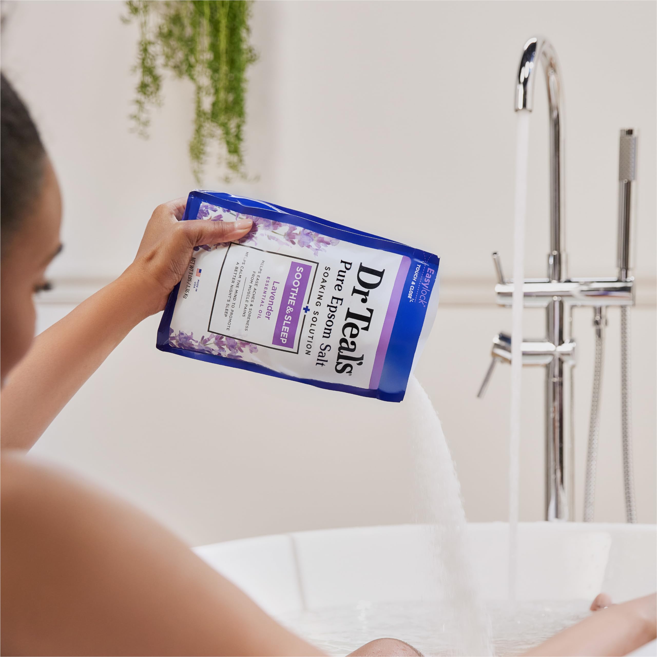 Dr Teal's exfoliant maison avec sel Epsom
