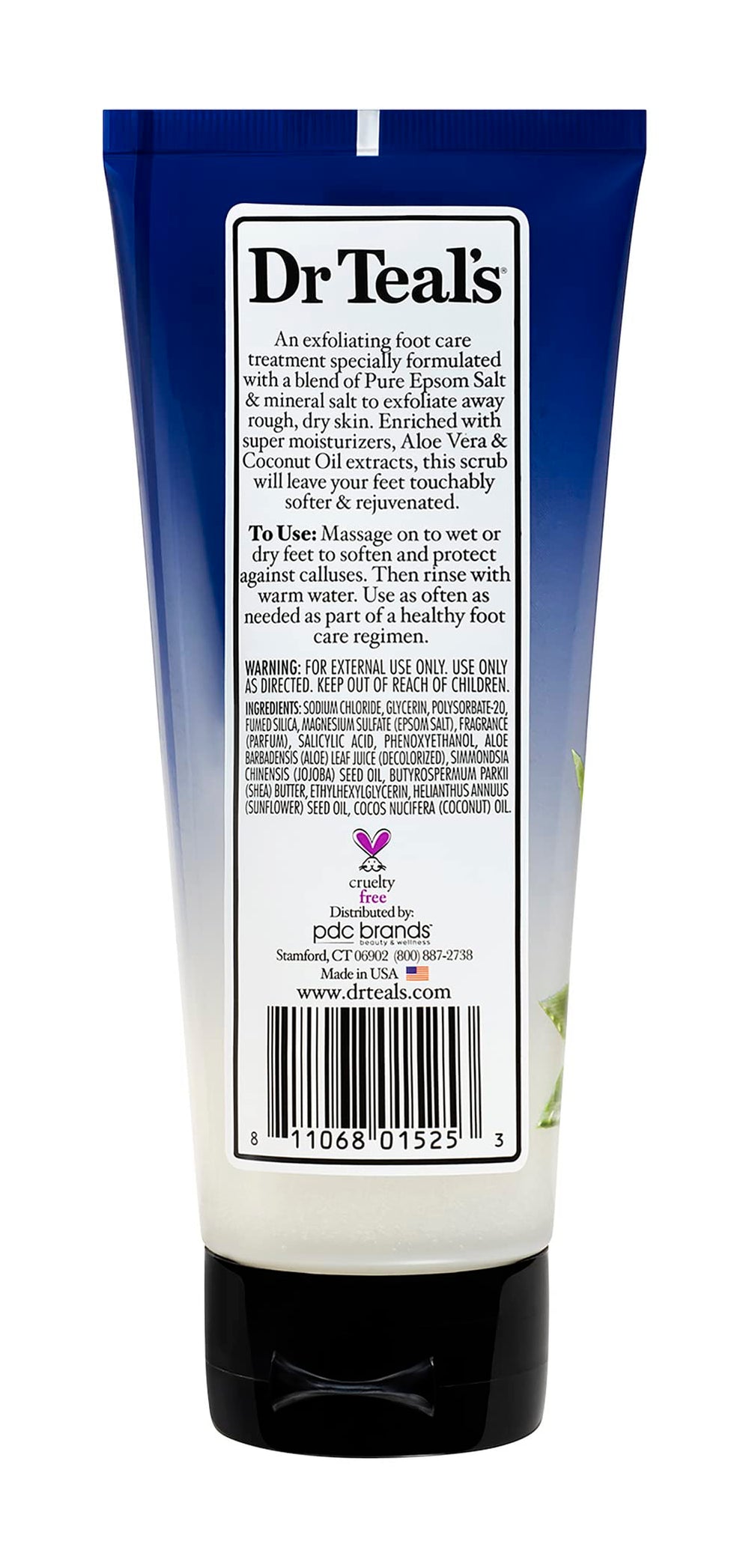 Dr Teal's Gentle Exfoliant Pieds-grains-exfoliants : grains exfoliants redistribuent une surface plus douce.