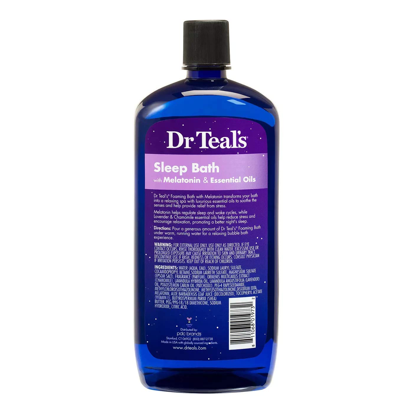 Dr Teal's two 34 oz gift set bottles shown; ideal for sharing spa moments.