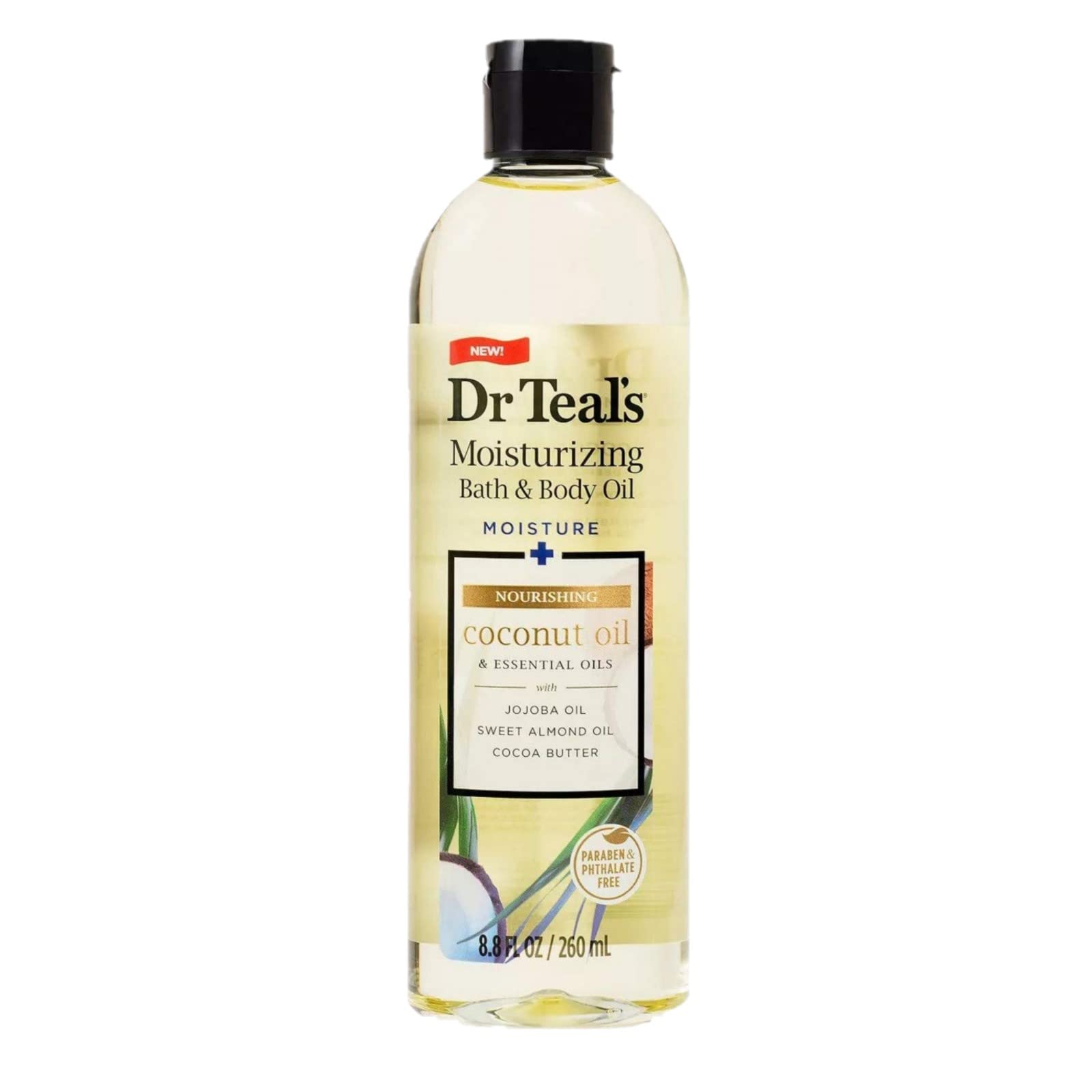 Dr Teals huile bain-corps menthe verte et eucalyptus, rafraîchit l’esprit.
